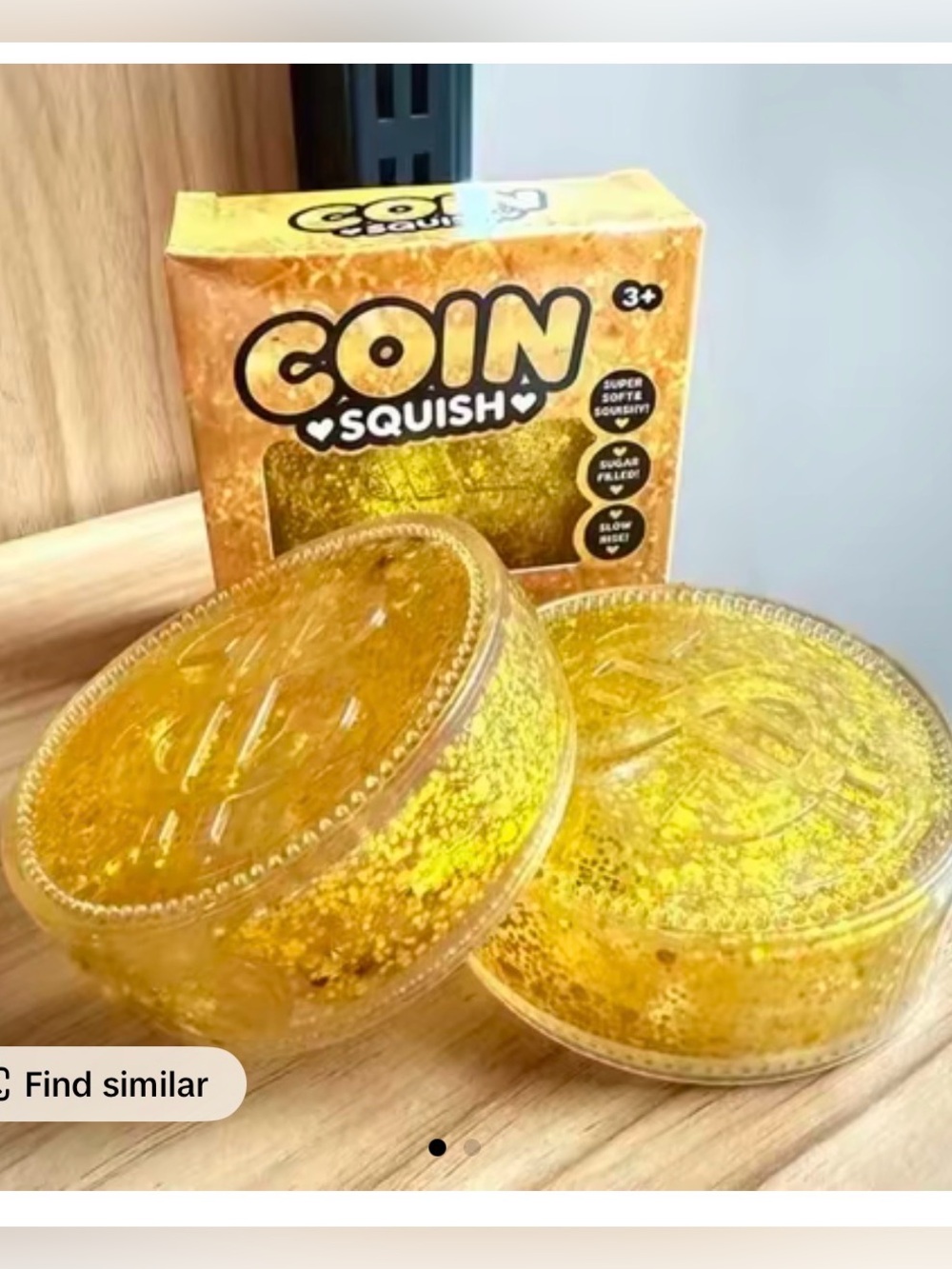 Gold Glitter y Toy -